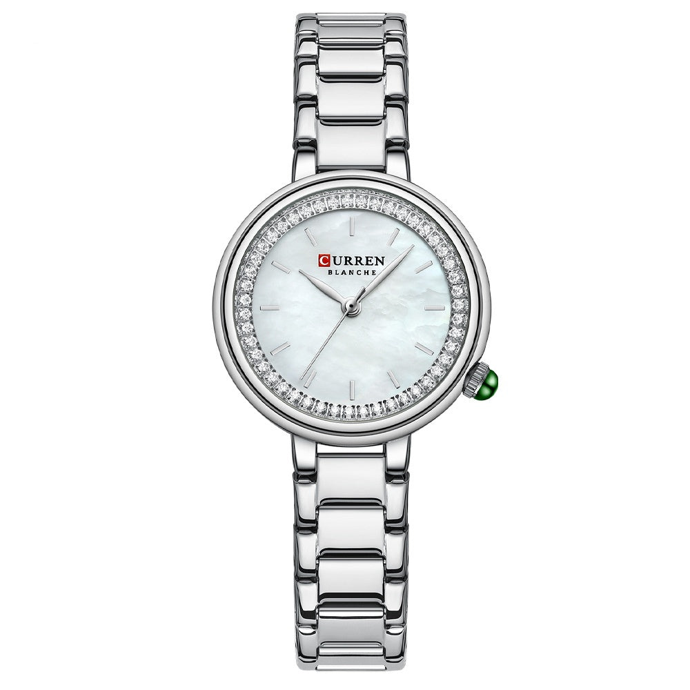 Women's Small-Dial Quartz Watch | Alloy Bracelet