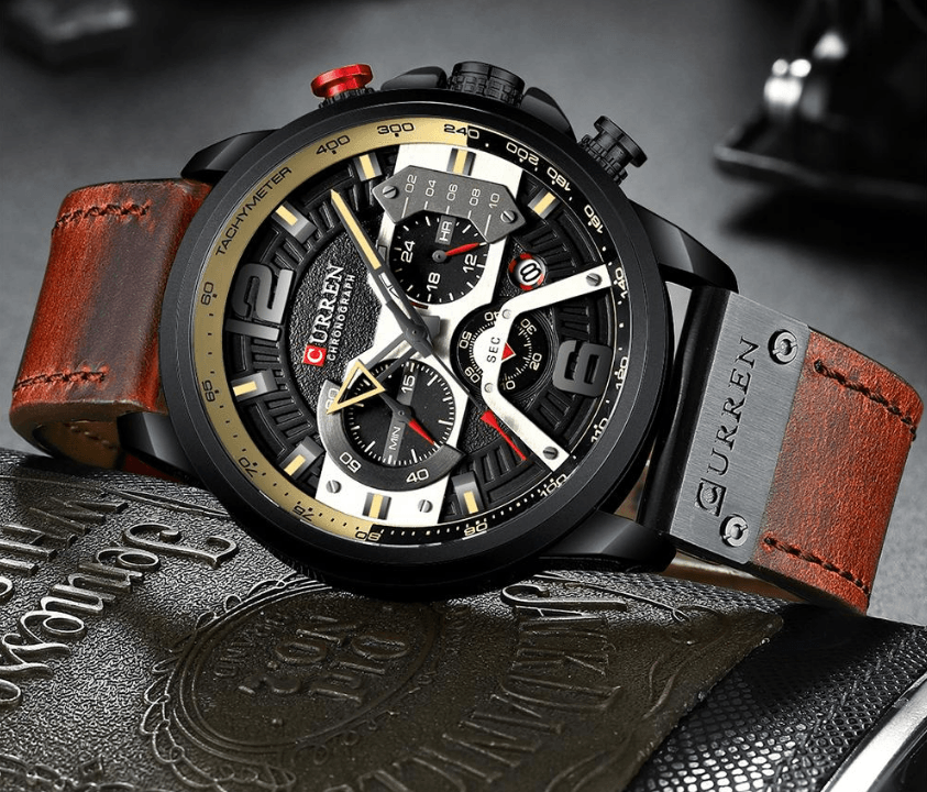 STEVVEX Men's 54mm Quartz Sport Watch | ST1CU3900MKT10
