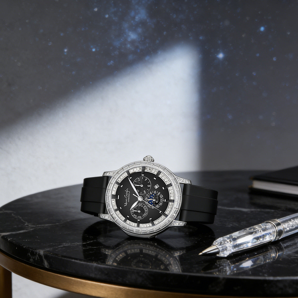VAN GOGH Bohui Men's Mechanical Watch | Blue or Black