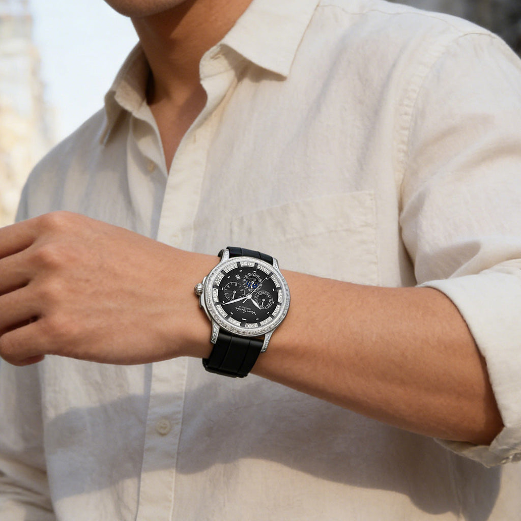 VAN GOGH Bohui Men's Mechanical Watch | Blue or Black