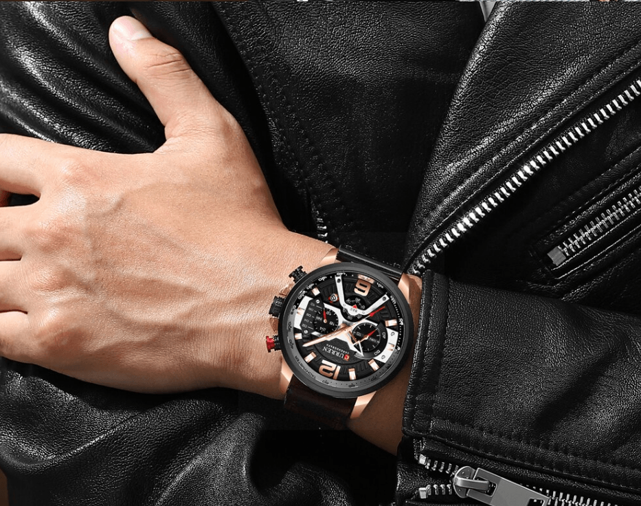 STEVVEX Men's 54mm Quartz Sport Watch | ST1CU3900MKT10