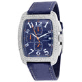 Locman Classic Women's Blue Dial Leather Strap Watch | 487BL2D