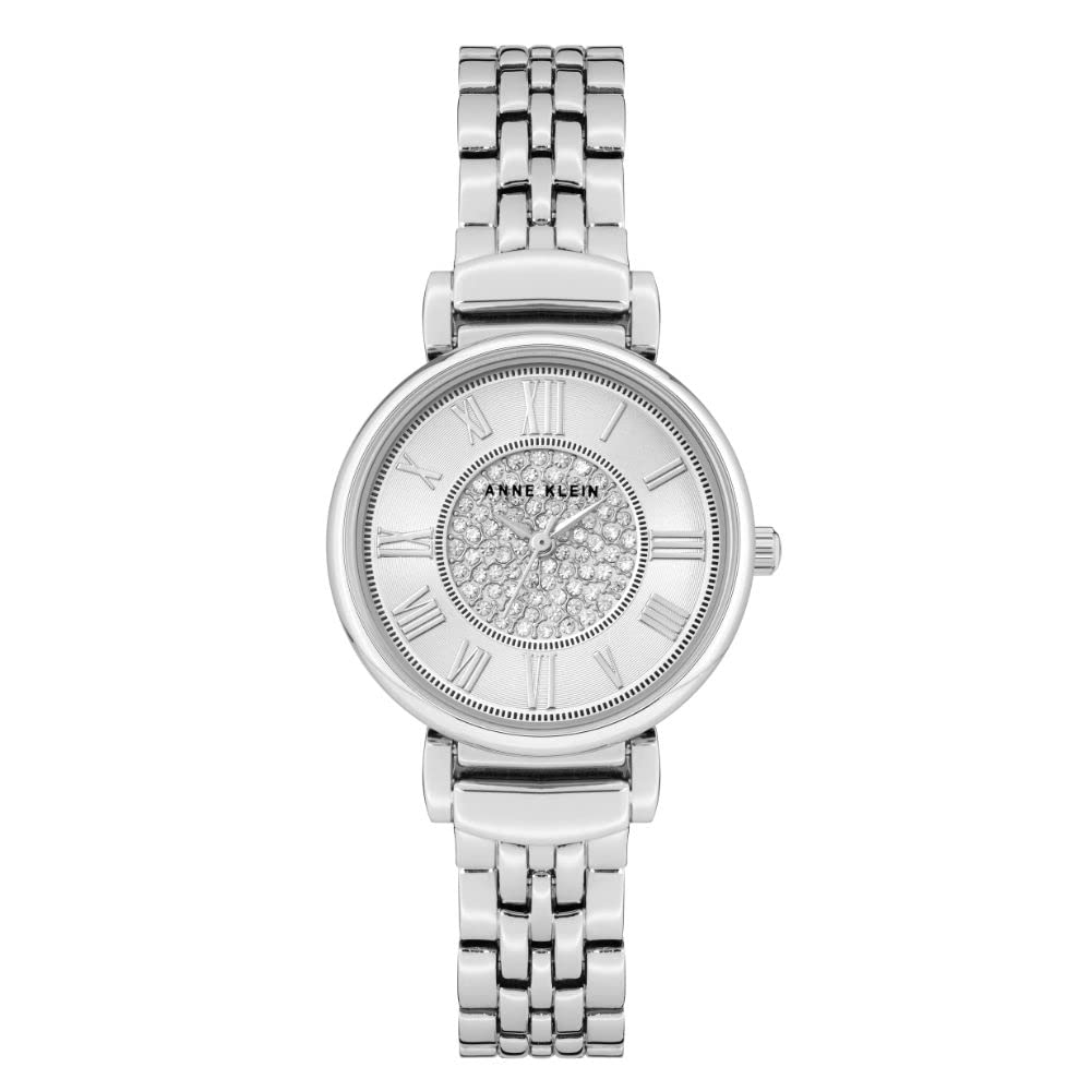 Anne Klein Women's Bracelet Watch – Gold-Tone Link Band, Roman Numeral Dial