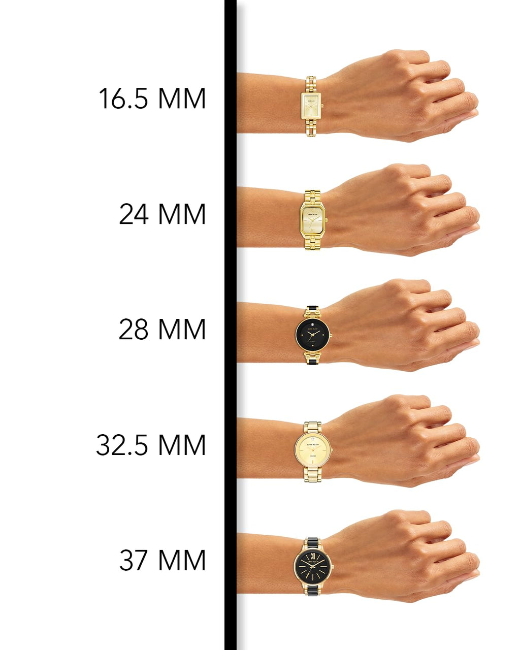 Anne Klein Women's Bracelet Watch – Gold-Tone Link Band, Roman Numeral Dial