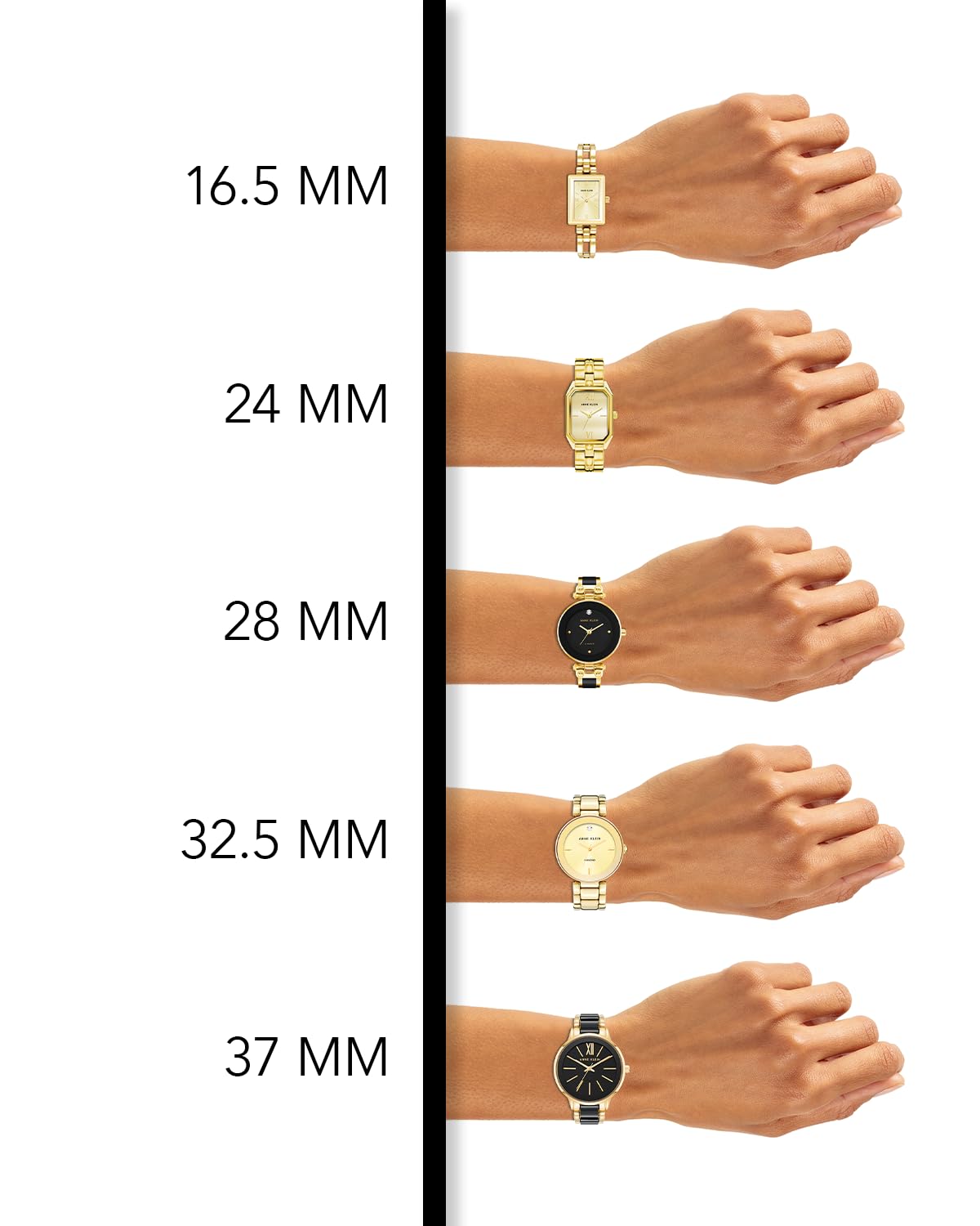 Anne Klein Women's Bracelet Watch – Gold-Tone Link Band, Roman Numeral Dial