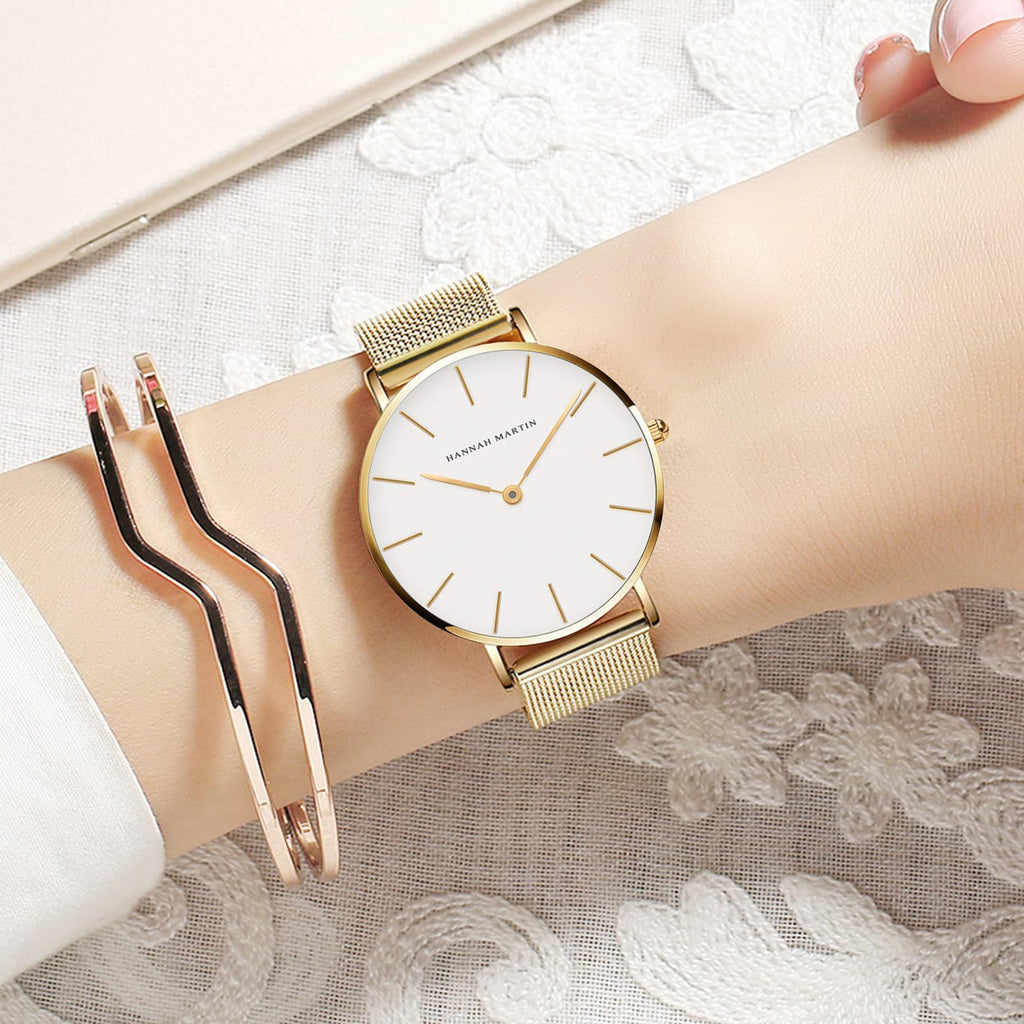 Hannah Martin Women's 36mm Minimalist Watch