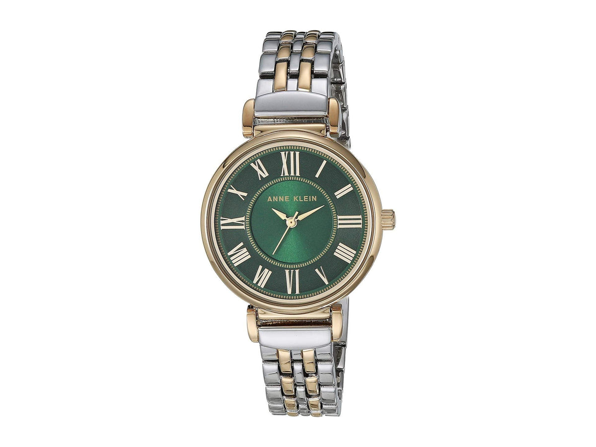 Anne Klein Women's Bracelet Watch – Gold-Tone Link Band, Roman Numeral Dial