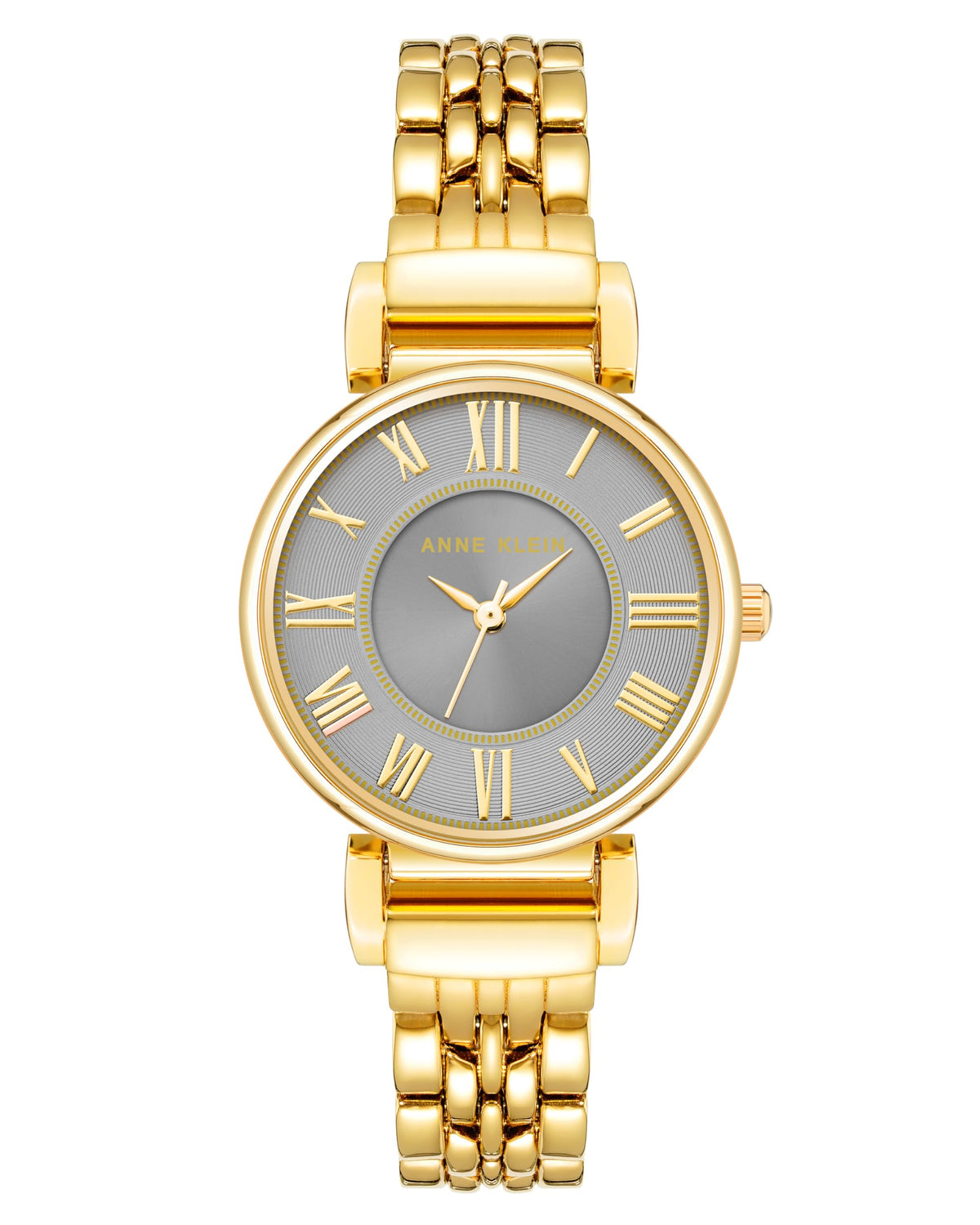 Anne Klein Women's Bracelet Watch – Gold-Tone Link Band, Roman Numeral Dial