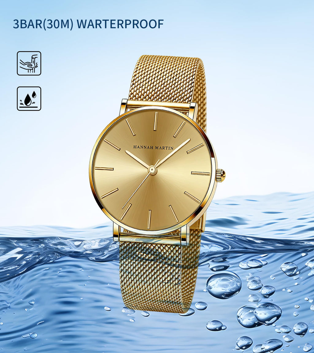 Hannah Martin Women's 36mm Minimalist Watch