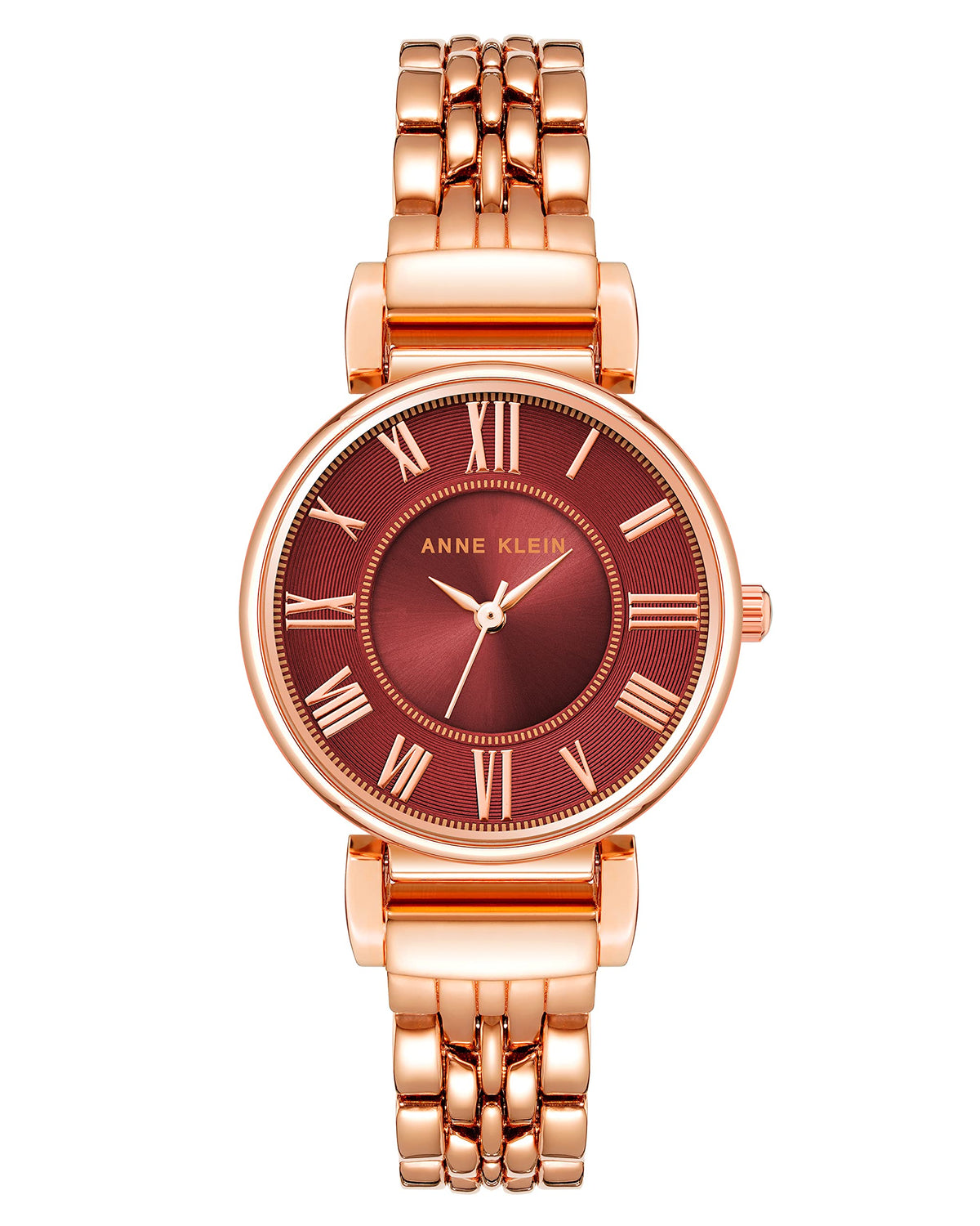 Anne Klein Women's Bracelet Watch – Gold-Tone Link Band, Roman Numeral Dial