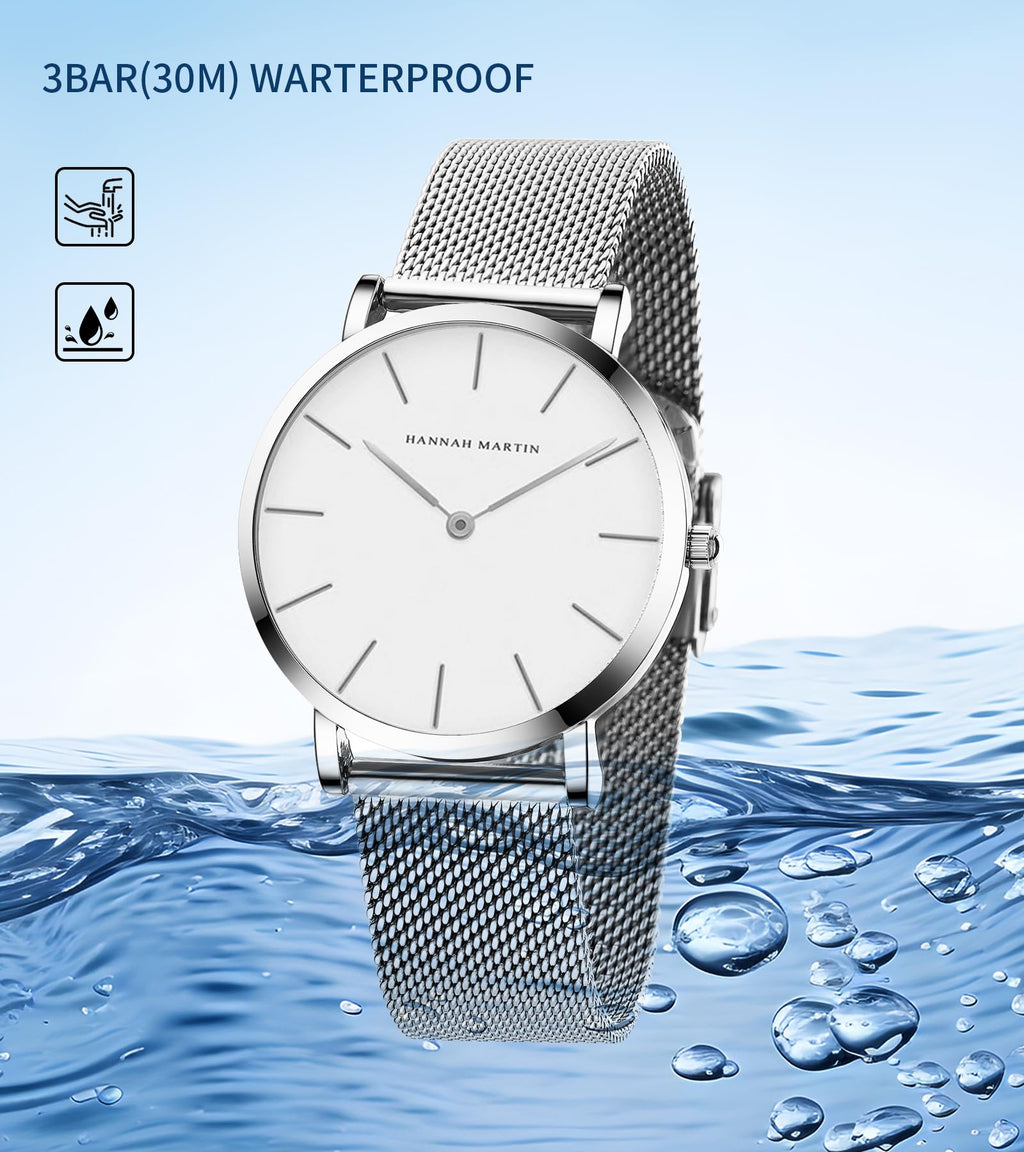 Hannah Martin Women's 36mm Minimalist Watch