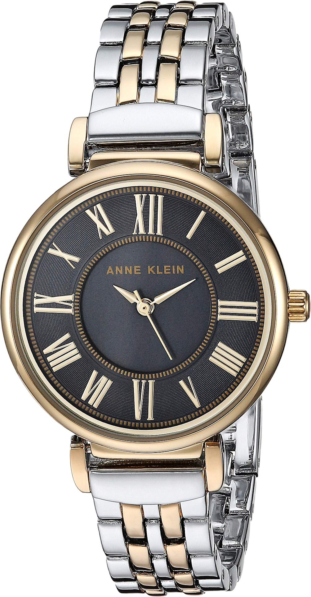 Anne Klein Women's Bracelet Watch – Gold-Tone Link Band, Roman Numeral Dial