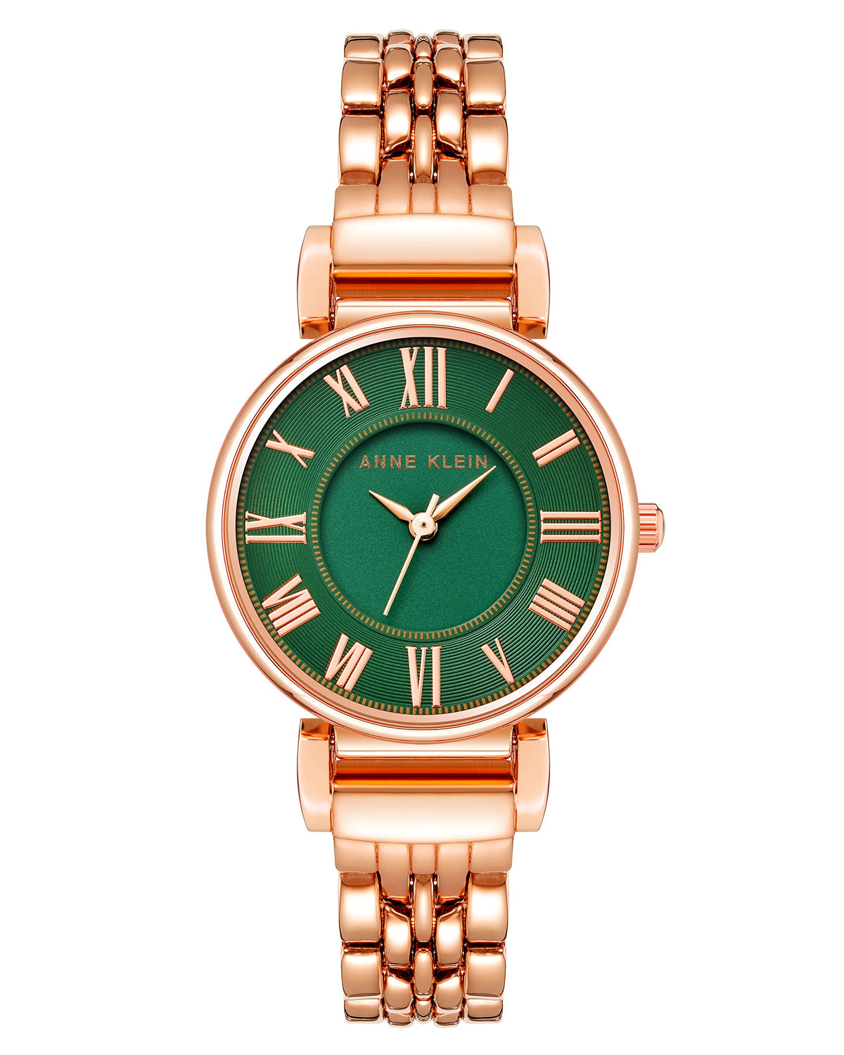 Anne Klein Women's Bracelet Watch – Gold-Tone Link Band, Roman Numeral Dial