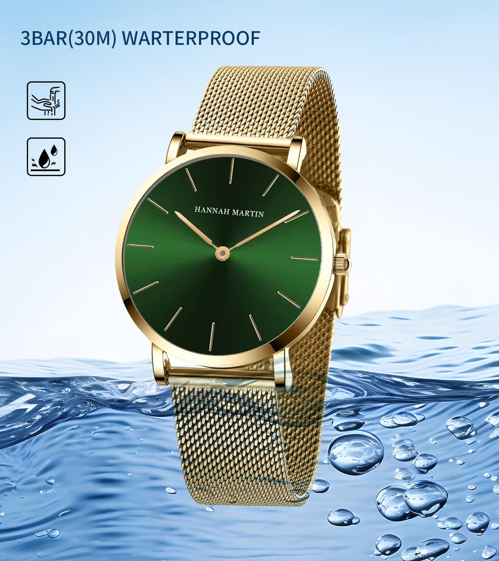 Hannah Martin Women's 36mm Minimalist Watch