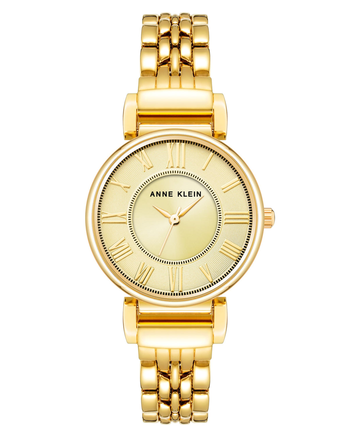 Anne Klein Women's Bracelet Watch – Gold-Tone Link Band, Roman Numeral Dial