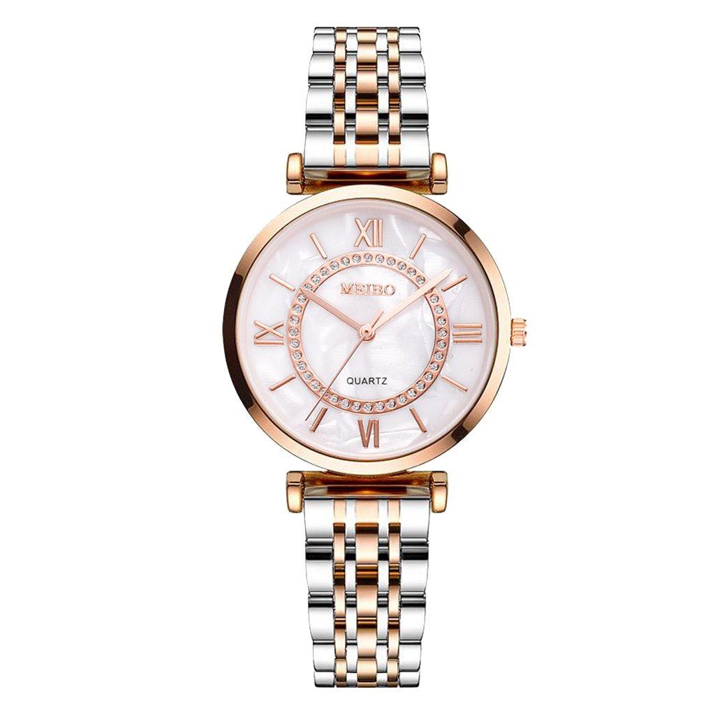 STEVVEX Women's 31mm Quartz Watch & Bracelet Set | ST1WT3272NNBG