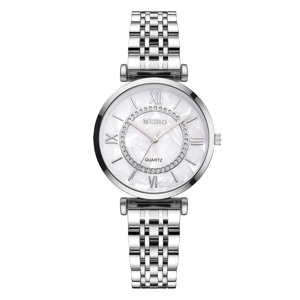 STEVVEX Women's 31mm Quartz Watch & Bracelet Set | ST1WT3272NNBG