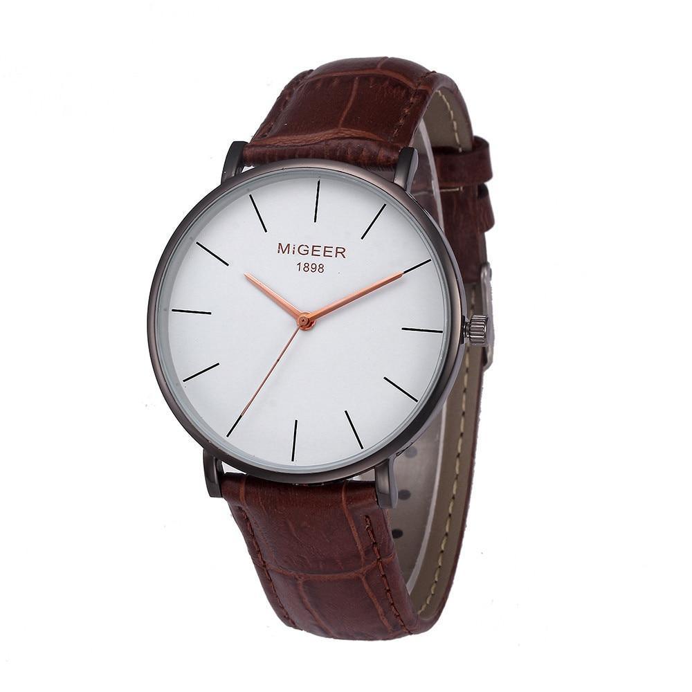 STEVVEX Men's 42mm Slim Quartz Watch | ST1WT32175CDX