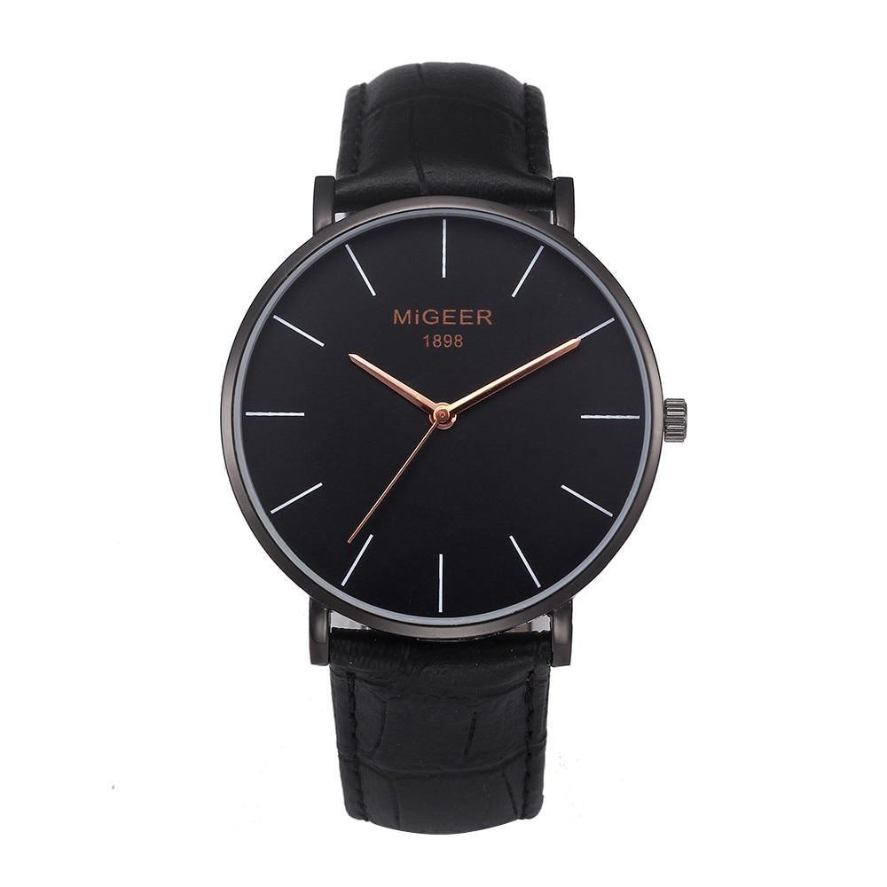 STEVVEX Men's 42mm Slim Quartz Watch | ST1WT32175CDX