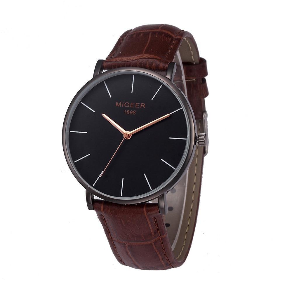STEVVEX Men's 42mm Slim Quartz Watch | ST1WT32175CDX