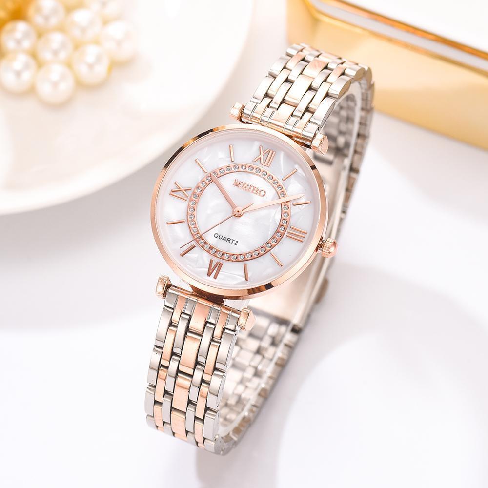 STEVVEX Women's 31mm Quartz Watch & Bracelet Set | ST1WT3272NNBG