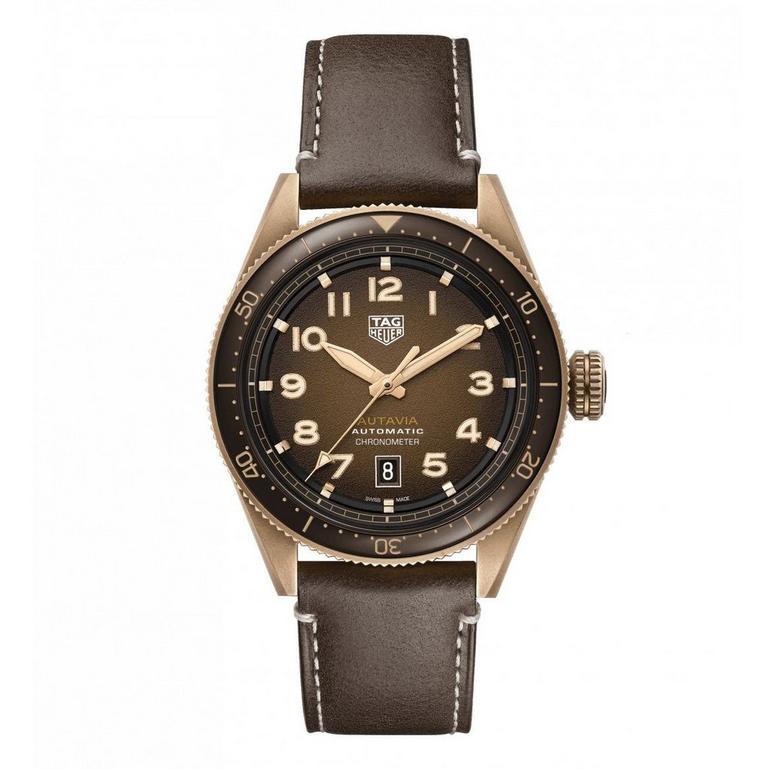 TAG Heuer Autavia Bronze 42mm Automatic Watch | Ex-Display