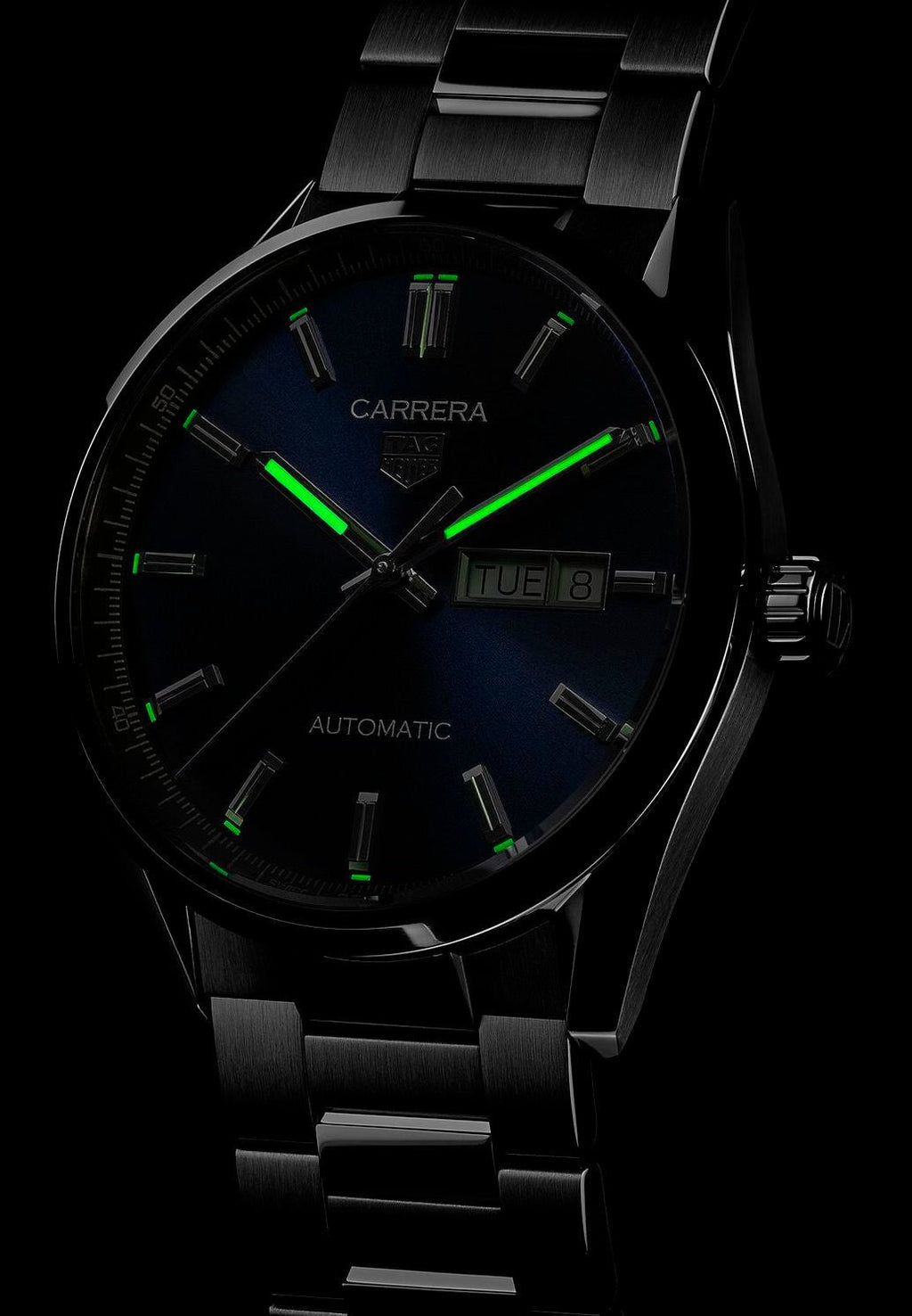 TAG Heuer Carrera Calibre 5 41mm Blue Dial Watch | Ex-Display