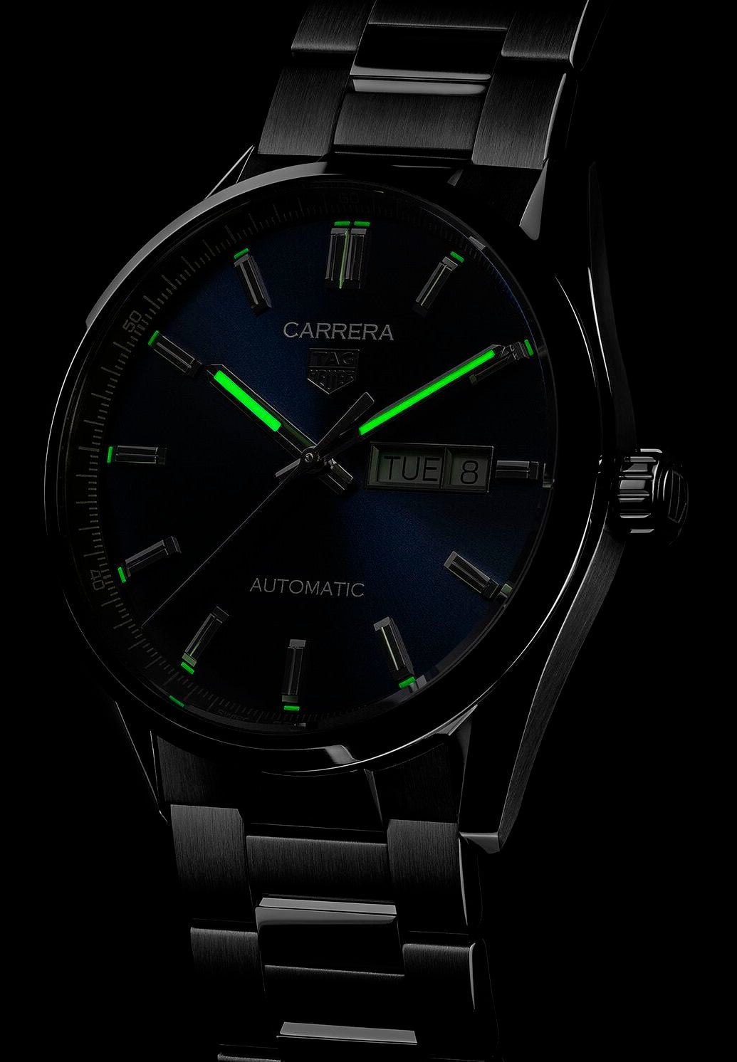 TAG Heuer Carrera Calibre 5 41mm Blue Dial Watch | Ex-Display