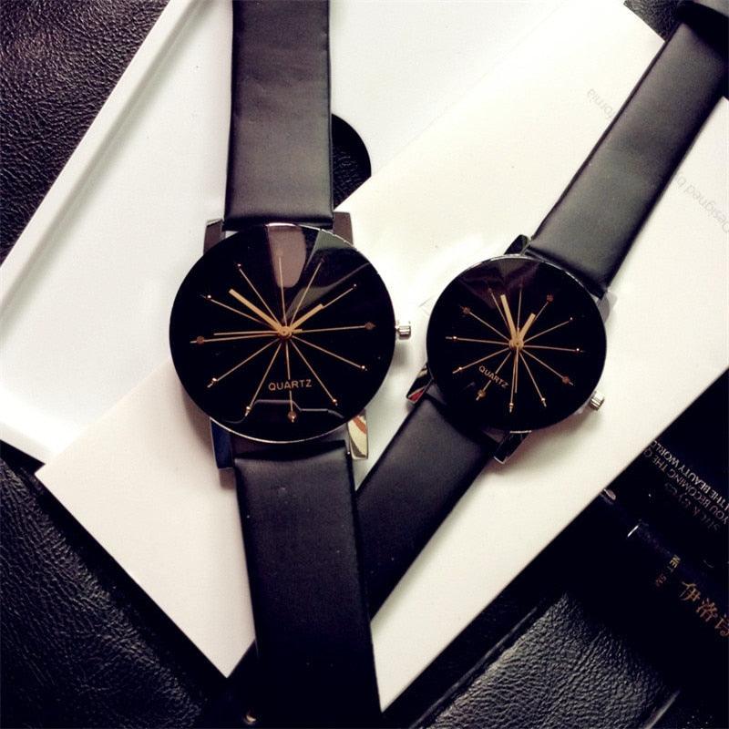 STEVVEX Quartz Leather-Strap Watch | Men's & Women's Options