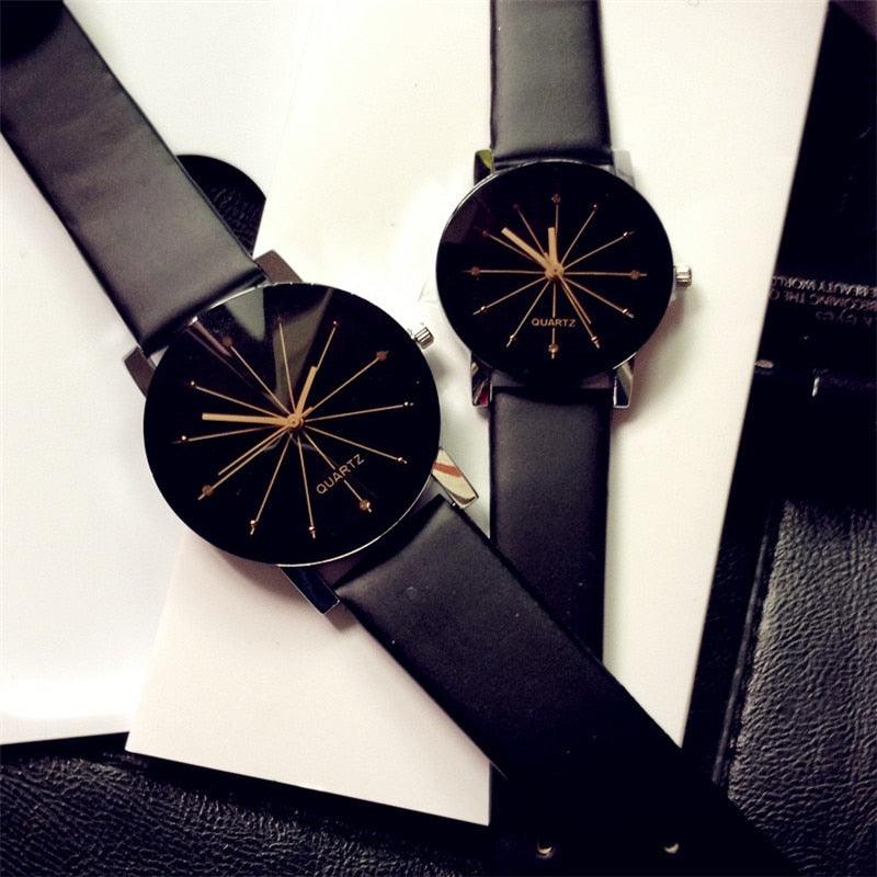 STEVVEX Quartz Leather-Strap Watch | Men's & Women's Options
