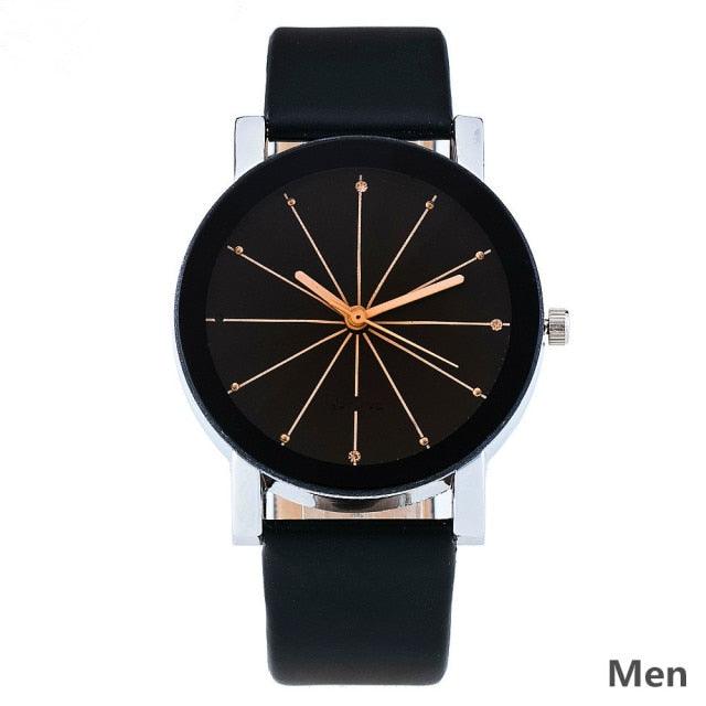STEVVEX Quartz Leather-Strap Watch | Men's & Women's Options