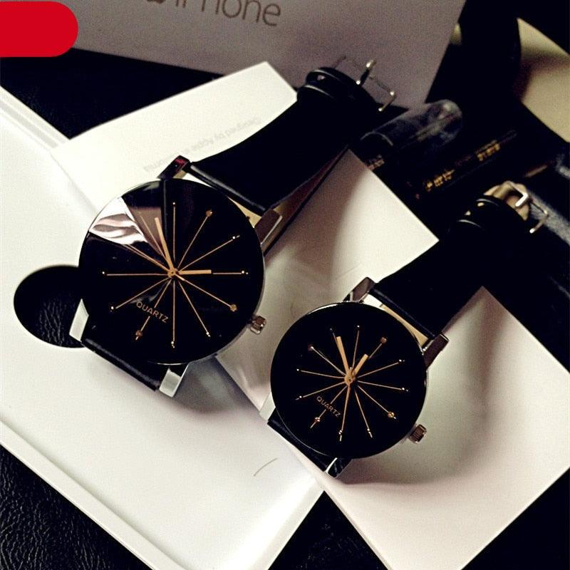 STEVVEX Quartz Leather-Strap Watch | Men's & Women's Options