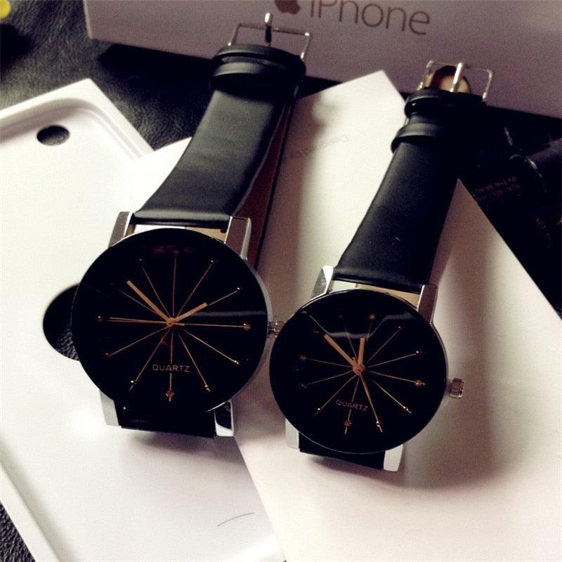 STEVVEX Quartz Leather-Strap Watch | Men's & Women's Options