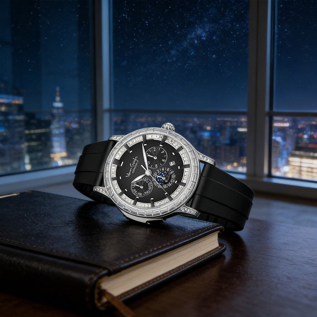VAN GOGH Bohui Men's Mechanical Watch | Blue or Black