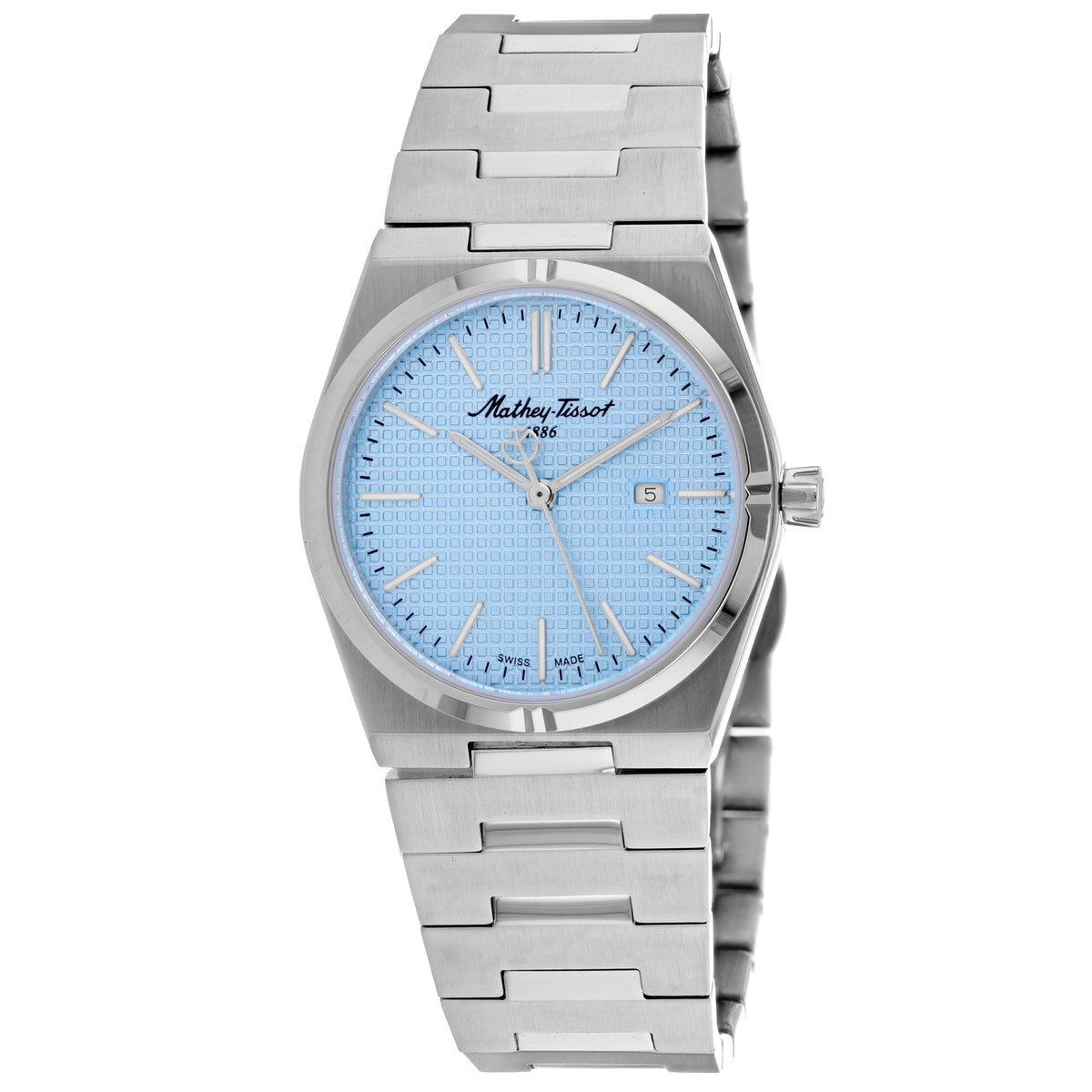 Mathey Tissot Zoltan Women's 34mm Blue Dial Watch | D117SK