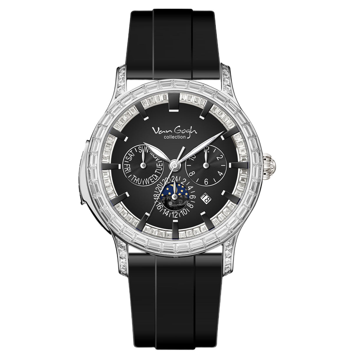VAN GOGH Bohui Men's Mechanical Watch | Blue or Black