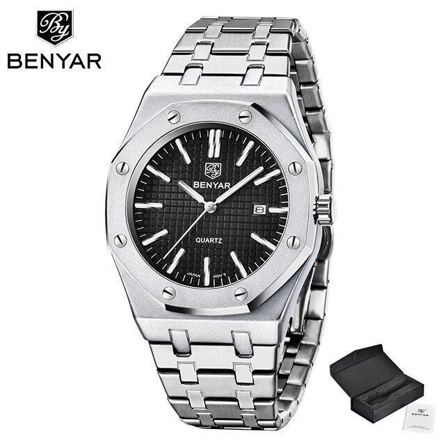 STEVVEX Men's 42mm Quartz Bracelet Watch | ST522KNR25