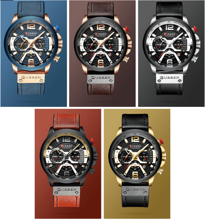 STEVVEX Men's 54mm Quartz Sport Watch | ST1CU3900MKT10