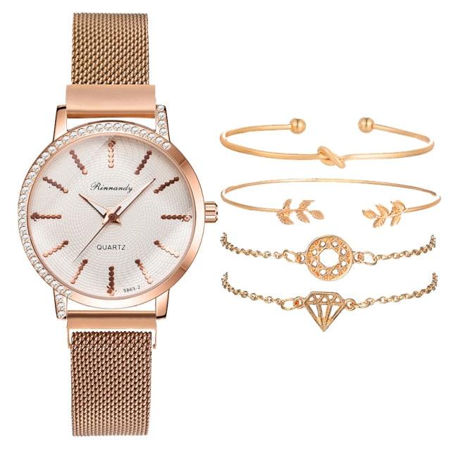 STEVVEX Women's 28mm Quartz Dress Watch | STGD033LFR