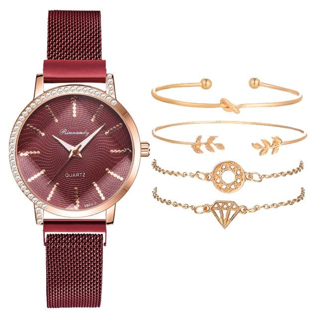 STEVVEX Women's 28mm Quartz Dress Watch | STGD033LFR