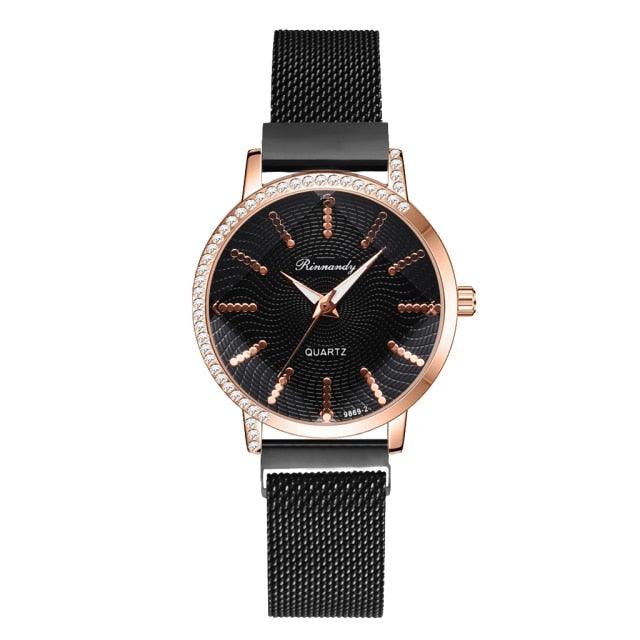 STEVVEX Women's 28mm Quartz Dress Watch | STGD033LFR