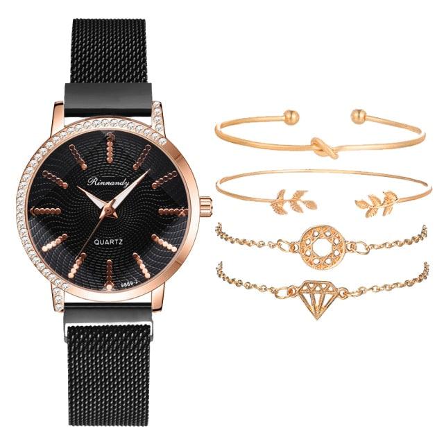 STEVVEX Women's 28mm Quartz Dress Watch | STGD033LFR