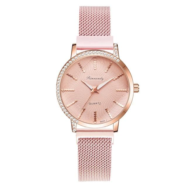 STEVVEX Women's 28mm Quartz Dress Watch | STGD033LFR