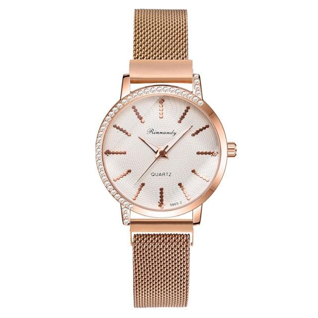 STEVVEX Women's 28mm Quartz Dress Watch | STGD033LFR