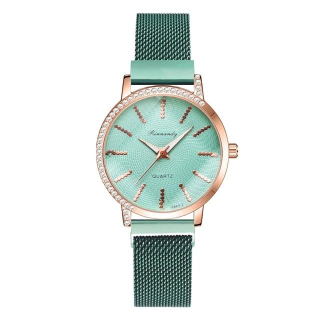 STEVVEX Women's 28mm Quartz Dress Watch | STGD033LFR