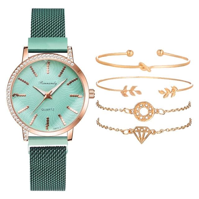 STEVVEX Women's 28mm Quartz Dress Watch | STGD033LFR