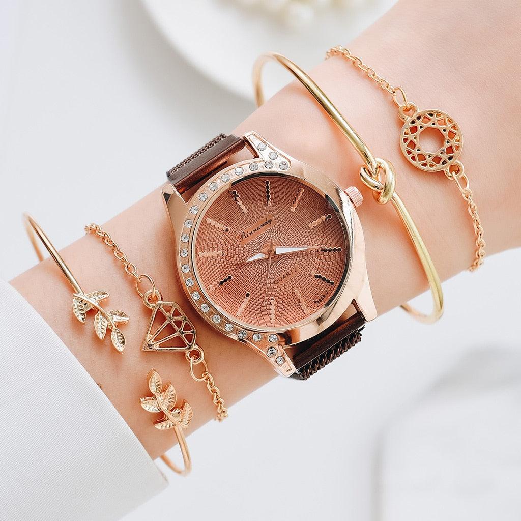 STEVVEX Women's 28mm Quartz Dress Watch | STGD033LFR